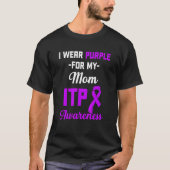 Itp Bewustheid Immuuntrombocytopenie arrior Surv T-shirt (Voorkant)