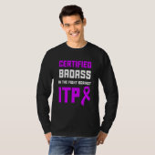 Itp Bewustheid Immuuntrombocytopenie arrior Surv T-shirt (Voorkant volledig)