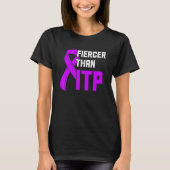 Itp Bewustheid Immuuntrombocytopenie arrior Surv T-shirt (Voorkant)