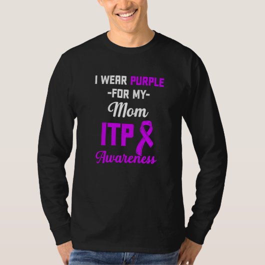 Itp Bewustheid Immuuntrombocytopenie arrior Surv T-shirt (Voorkant)