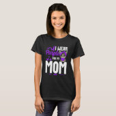 ITP-bewustzijn Mama Kat Moeder ITP-overlevende Pat T-shirt (Voorkant volledig)