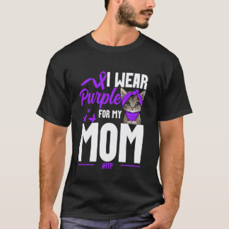ITP-bewustzijn Mama Kat Moeder ITP-overlevende Pat T-shirt