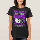 ITP Ribbon ITP Warrior ITP Survivor T-shirt (Voorkant)