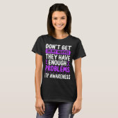 ITP Ribbon Paars ITP Survivor ITP Awareness Day T-shirt (Voorkant volledig)