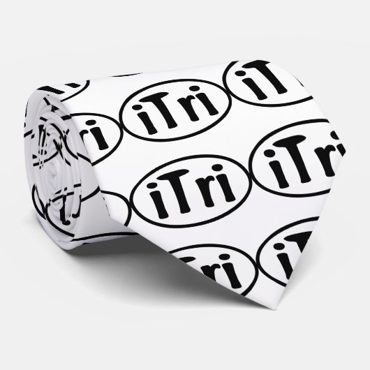 iTri Oval Stropdas (Opgerold)
