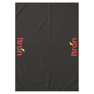 Itron black tablecloth 152 x 213 cm tafelkleed
