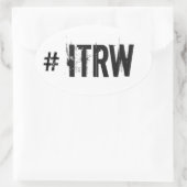 ITRW OVALE STICKER (Tas)