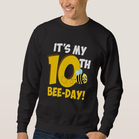 It's 10th Bee Day Honey Beekeeper Apiary Beekeepin Trui (Voorkant)
