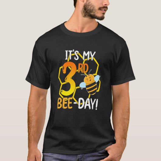 It's 3rd Bee Day Honey Beekeeper Apiary Beekeeping T-shirt (Voorkant)
