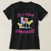 It's 5 O'clock Somewhere Hello Summer Beach Lover T-shirt (Design voorkant)