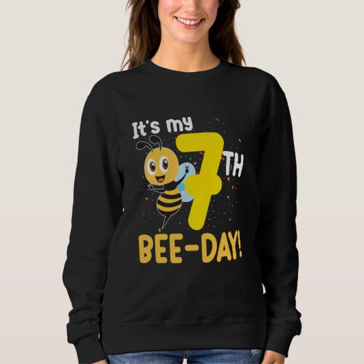 It's 7th Bee Day Honey Beekeeper Apiary Beekeeping Trui (Voorkant)