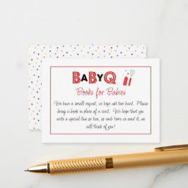 It's a Baby Q Books for Babies Card Informatiekaartje