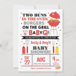 It's a Baby Q for Twins Kaart