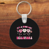 It's A Beautiful Day To Shape Behaviors Yst Valent Sleutelhanger (Voorkant)