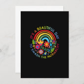 Its A Beautiful Day To Smash The Patriarchy Femini Kaart (Voorkant / Achterkant)