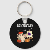 It's A Bootiful Day To Make Art Groovy Art Teacher Sleutelhanger (Voorkant)