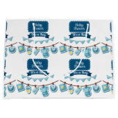 It's A Boy Baby Shower Grote Cadeautas (Voorkant)
