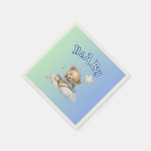 "It's a Boy" Baby shower Party Decor - Teddy Bear  Servet (Hoek)
