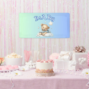 "It's a Boy" Baby shower Party Decor - Teddy Bear  Spandoek
