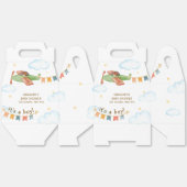 It's A Boy Bear Airplane Sky Baby Shower  Bedankdoosjes (Ongevouwen)