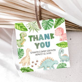It's a Boy Dinosaur Baby Shower  Bedankjes Labels