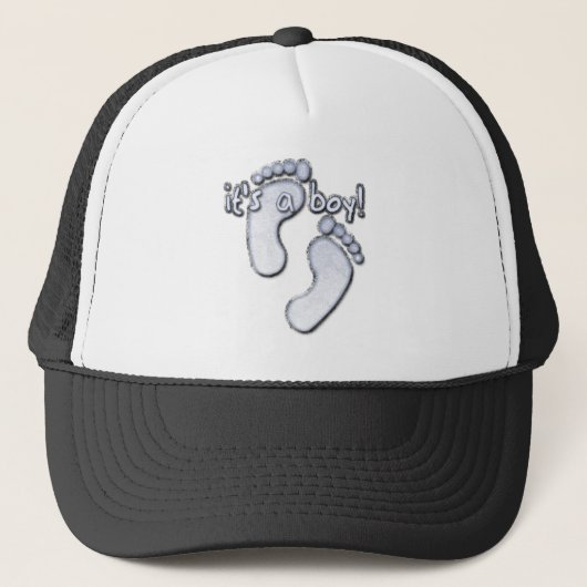 its_a_boy_foot.gif trucker pet (Voorkant)