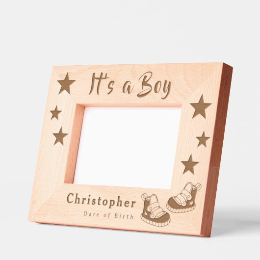 Its a Boy Gegraveerde Lijstjes (Links)