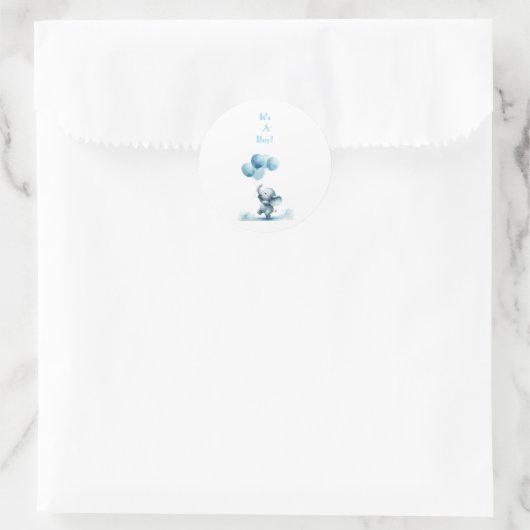 It's A Boy! Sticker (Tas)