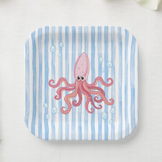 It's a Boy Under the Sea Baby Shower Papieren Bordje
