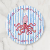 It's a Boy Under the Sea thank you Bedankjes Labels (Achterkant)