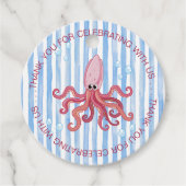It's a Boy Under the Sea thank you Bedankjes Labels (Voorkant)