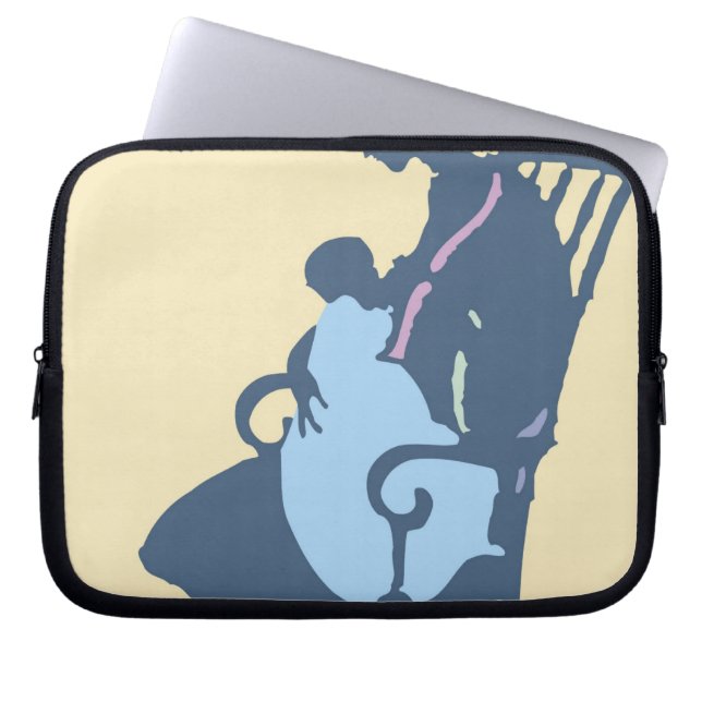 <It's a Boy>van Steve Collier Laptop Sleeve (Voorkant)