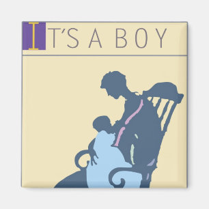 <It's a Boy>van Steve Collier Magneet