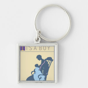 <It's a Boy>van Steve Collier Sleutelhanger