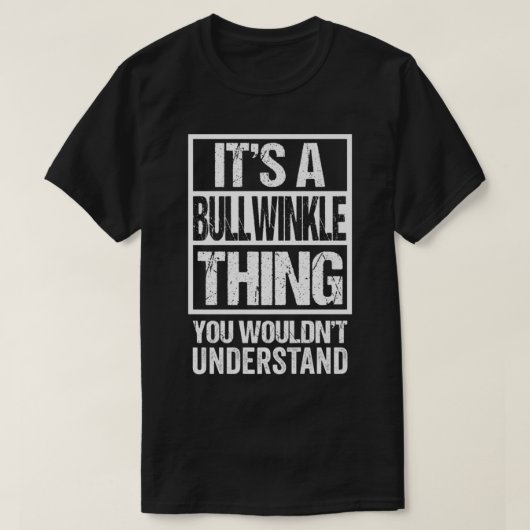 Its A Bullwinkle Thing You Wouldnt Understand Cat T-shirt (Design voorkant)