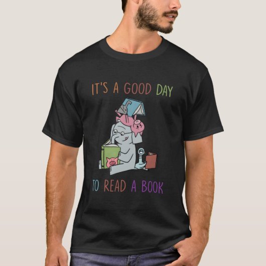 It'S A Day To Read Bookworm Librarian Book T-shirt (Voorkant)