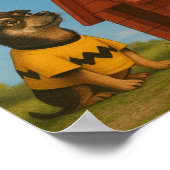 "It's a Dogs Life" Poster (Hoek)