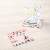 It's a Double Celebration Pink Champagne Birthday Kartonnen Onderzetters (Insitu)