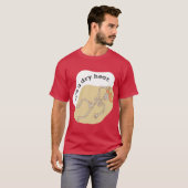Its a dry heat Arizona Yeehaw T-shirt (Voorkant volledig)