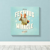 It's a Festivus Miracle Canvas Afdruk (Insitu (Houten vloer))
