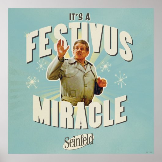 It's a Festivus Miracle Poster (Voorkant)