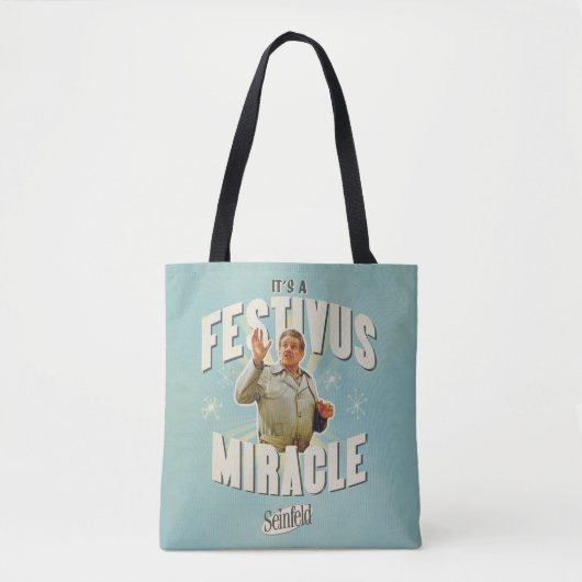 It's a Festivus Miracle Tote Bag (Voorkant)