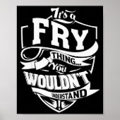 It's A Fry Thing  Poster (Voorkant)