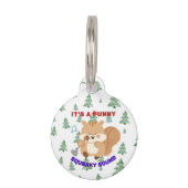 It's A Funny Squeaky Sound Huisdierpenning (Achterkant)