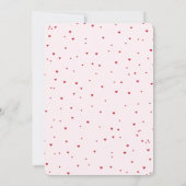 It's A Galentine's Affair Valentines Invitation Kaart (Achterkant)