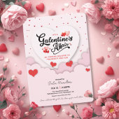 It's A Galentine's Affair Valentines Invitation Kaart