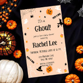 It's a Ghoul Halloween Baby Shower Uitnodiging