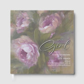 It's A Girl 12 x 12" Gastenboek (Voorkant)