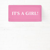 IT'S A GIRL! BANNER (Insitu)