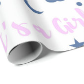It's A Girl! Cadeaupapier (Rol Hoek)